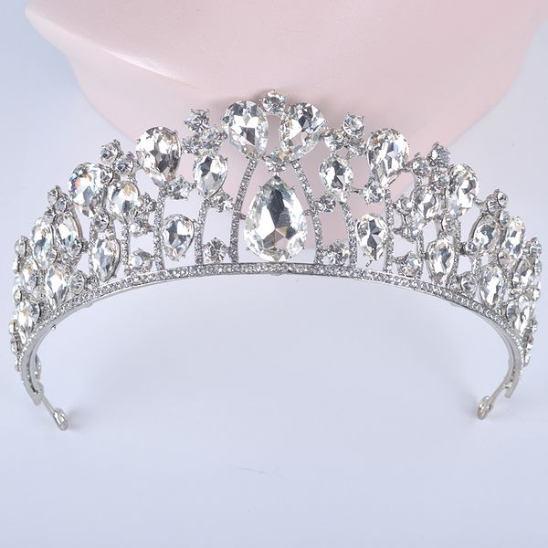 fashion white color women wedding hair tiara for bride crystal rhinestones women crowns bridal headpiece hair jewelry diadema, Golden;white
fashion white color women wedding hair tiara for bride crystal rhinestones women crowns bridal headpiece hair jewelry diadema, Golden;white