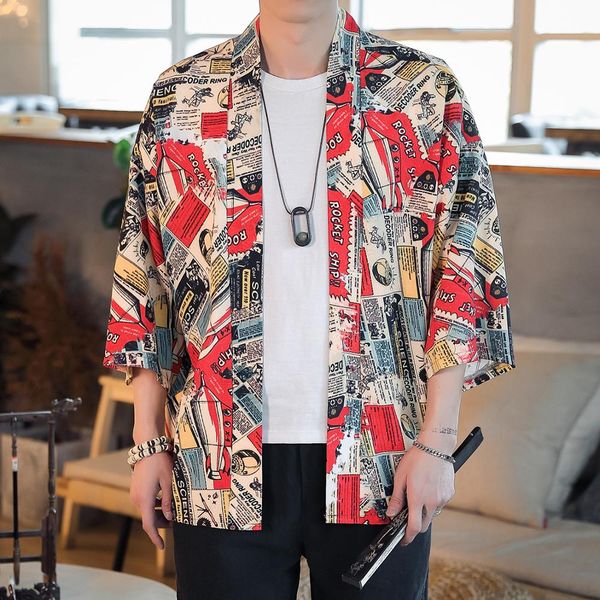 men's jackets original design vintage kimono men calf-length open stitch chinese style harajuku jacket casual cardigan coat, Black;brown
men's jackets original design vintage kimono men calf-length open stitch chinese style harajuku jacket casual cardigan coat, Black;brown