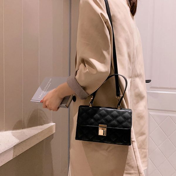 crossbody single shoulder bag rhombus lattice rectangle handbag with strap for women j9
crossbody single shoulder bag rhombus lattice rectangle handbag with strap for women j9
