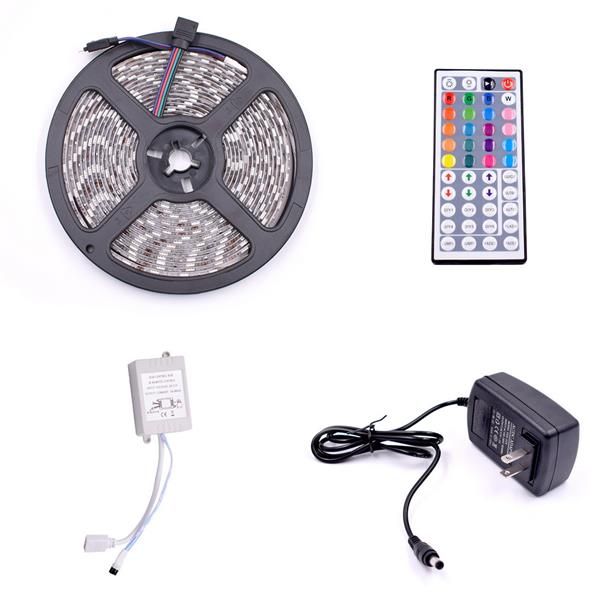 led strips plastic 300-led smd3528 24w rgb ir44 light strip set with ir remote controller (white lamp plate) (us stock
led strips plastic 300-led smd3528 24w rgb ir44 light strip set with ir remote controller (white lamp plate) (us stock