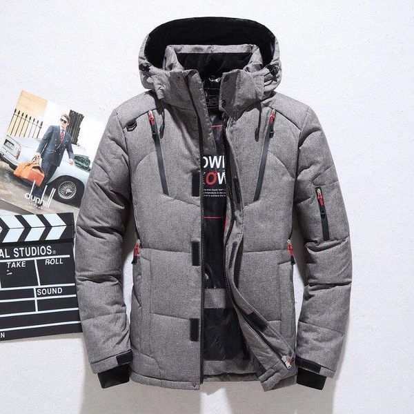 2020 fashion winter brand men's down jacket men's warm coat thick coat fashion white down jacket, Black
2020 fashion winter brand men's down jacket men's warm coat thick coat fashion white down jacket, Black