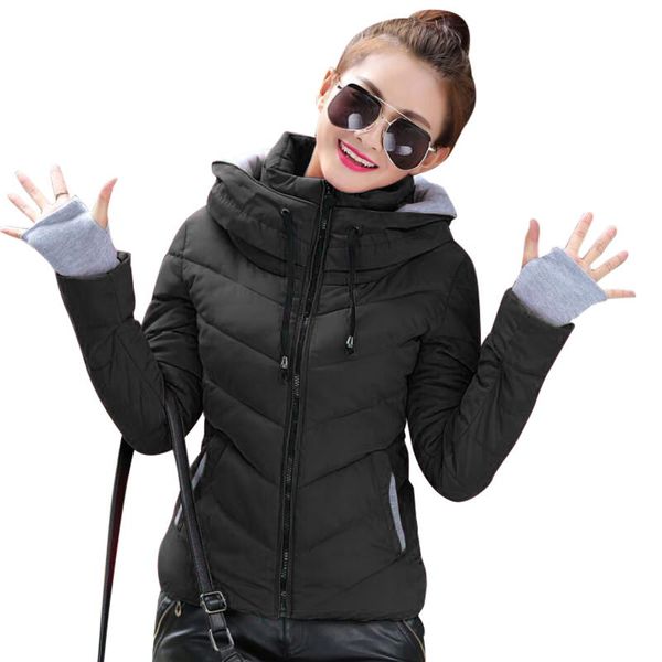 2019 new autumn winter women basic jacket winter coat female slim hooded down cotton coats casual black women jackets, Tan;black
2019 new autumn winter women basic jacket winter coat female slim hooded down cotton coats casual black women jackets, Tan;black