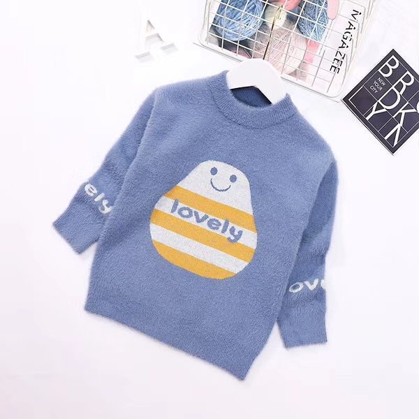 2020 autumn childrenswear mink cashmere girl's sweater children thick pullover long-sleeve knitwear factory price, White
2020 autumn childrenswear mink cashmere girl's sweater children thick pullover long-sleeve knitwear factory price, White