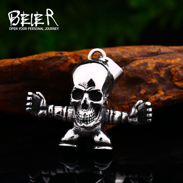 beier hollowen gift 316l stainless steel choker punk rock big skull skull goalie pendant necklace dropshipping jewelry lhp077, Silver
beier hollowen gift 316l stainless steel choker punk rock big skull skull goalie pendant necklace dropshipping jewelry lhp077, Silver