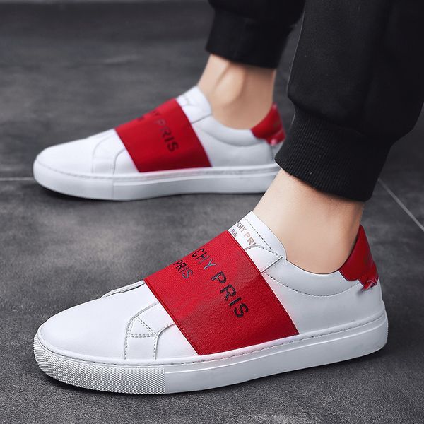 summer 2019 new style lazy slip-on casual leather shoes men's korean-style trend men versatile punched sheet red shoes, Black
summer 2019 new style lazy slip-on casual leather shoes men's korean-style trend men versatile punched sheet red shoes, Black