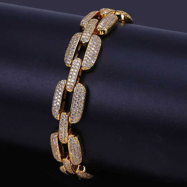 hip hop bracelets exqusiite zircon micro paved bracelets fashion luxury men 18k gold plated chain bracelets, Black
hip hop bracelets exqusiite zircon micro paved bracelets fashion luxury men 18k gold plated chain bracelets, Black