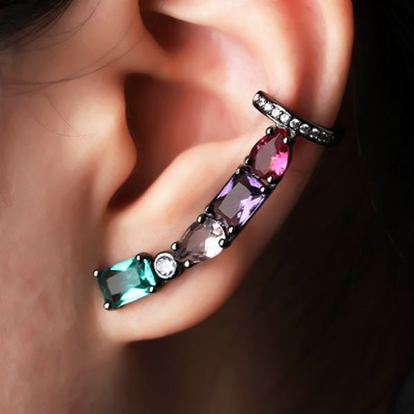 multi color stud earrings with zirconia clear crystal glass ear cuff clip-on female earrings for woman jewelry gifts wholesale t7190617, Golden;silver
multi color stud earrings with zirconia clear crystal glass ear cuff clip-on female earrings for woman jewelry gifts wholesale t7190617, Golden;silver