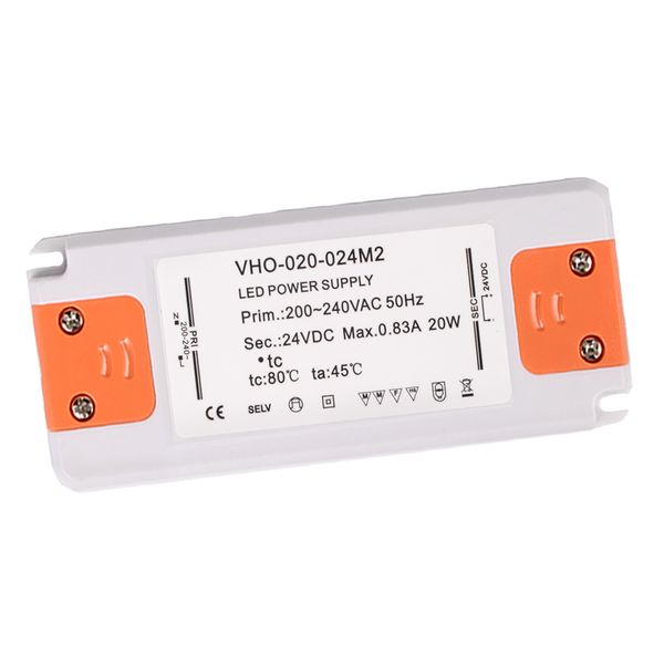 20w 830ma 24v slim led power supply driver transformer,size: l127.5xw50xh10.8mm 
20w 830ma 24v slim led power supply driver transformer,size: l127.5xw50xh10.8mm