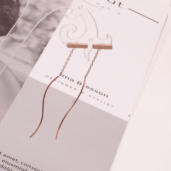 fashion 316l surgical stainless steel wave design dangle earrings geometry drop earring tassel earring stud, Silver
fashion 316l surgical stainless steel wave design dangle earrings geometry drop earring tassel earring stud, Silver