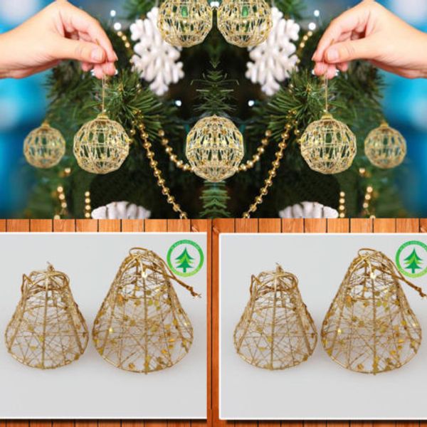 4pcs/set round balls christmas gold baubles xmas tree hanging home decoration
4pcs/set round balls christmas gold baubles xmas tree hanging home decoration