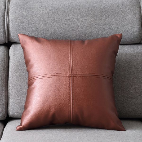 pu leather geometric pattern cushion cover nordic style simple fashion pillow case 45x45cm decorative pillow cover
pu leather geometric pattern cushion cover nordic style simple fashion pillow case 45x45cm decorative pillow cover