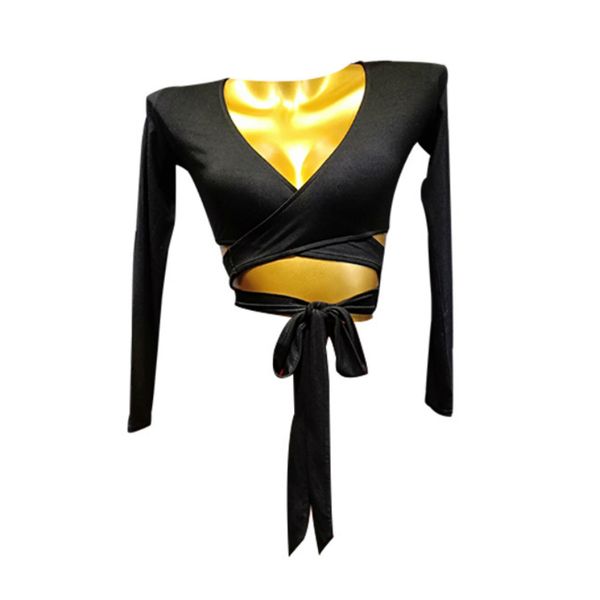 stage wear black latina female lace up two dance clothes short casual cool summer clothing, Black;red
stage wear black latina female lace up two dance clothes short casual cool summer clothing, Black;red