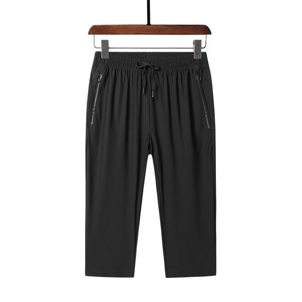new style summer viscose capri pants men's loose-fit thin black style casual pants large size sports shorts running quick drying, Black;blue
new style summer viscose capri pants men's loose-fit thin black style casual pants large size sports shorts running quick drying, Black;blue