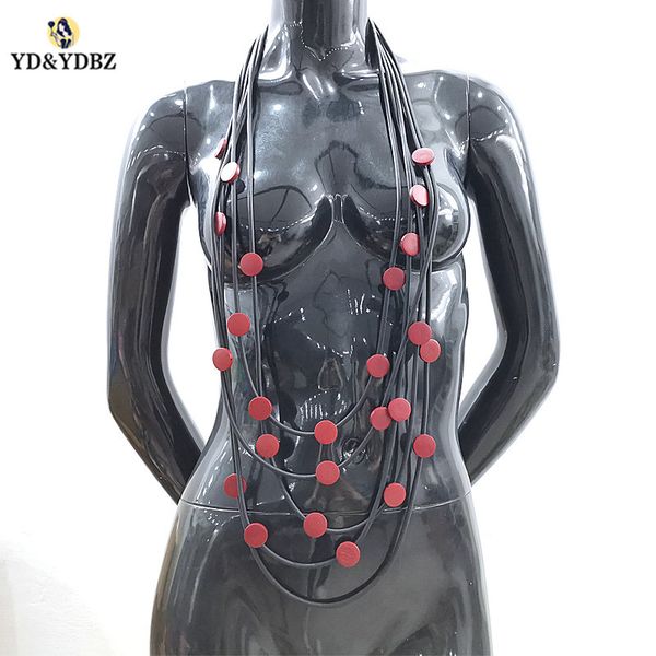 yd&ydbz new red wood pendant necklaces for women necklace jewelry long rubber necklaces layering sweater dress choker neck chain, Silver
yd&ydbz new red wood pendant necklaces for women necklace jewelry long rubber necklaces layering sweater dress choker neck chain, Silver