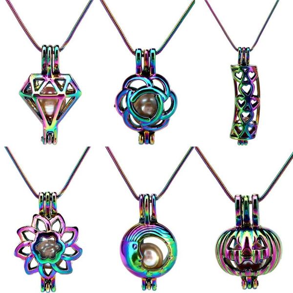 22'' snake chain rainbow pearl cage flower pumpkin car moon locket pendant perfume diffuser stainless chain necklace, Silver
22'' snake chain rainbow pearl cage flower pumpkin car moon locket pendant perfume diffuser stainless chain necklace, Silver