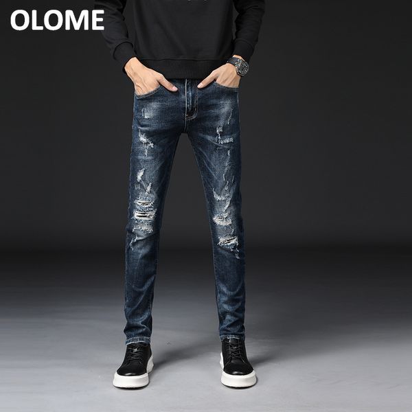 elastic jeans in autumn in europe and the united states straight feet trousers waist english version of cool men's pantsblack, Blue
elastic jeans in autumn in europe and the united states straight feet trousers waist english version of cool men's pantsblack, Blue