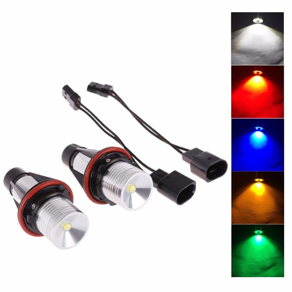 2019 2*5w for bridgelux led chips led marker angel eyes white blue red yellow color for e39 e53 e60 e61 e63 e64
2019 2*5w for bridgelux led chips led marker angel eyes white blue red yellow color for e39 e53 e60 e61 e63 e64