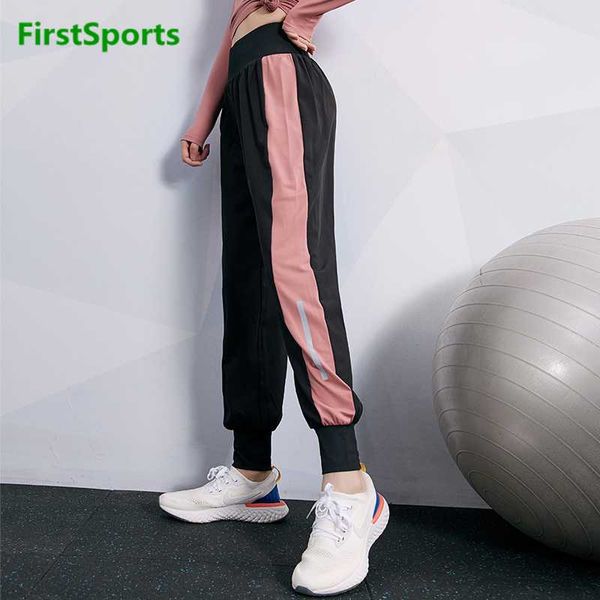 new sports running pants womens reflective strip loose slim gym sweatpants outdoor breathable fitness training joggers trousers, Black;blue
new sports running pants womens reflective strip loose slim gym sweatpants outdoor breathable fitness training joggers trousers, Black;blue