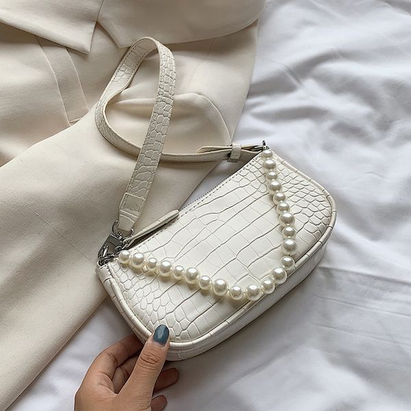 vintage pearl strap patent leather bags for women 2020 new design underarm baguette shoulde handbag and purses handbags
vintage pearl strap patent leather bags for women 2020 new design underarm baguette shoulde handbag and purses handbags