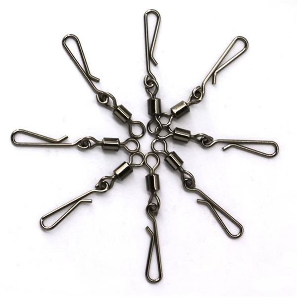 fishing hooks 50pcs swivels rolling swivel interlock snap size hook lure connector terminal tackle 2#-39mm-21kg
fishing hooks 50pcs swivels rolling swivel interlock snap size hook lure connector terminal tackle 2#-39mm-21kg