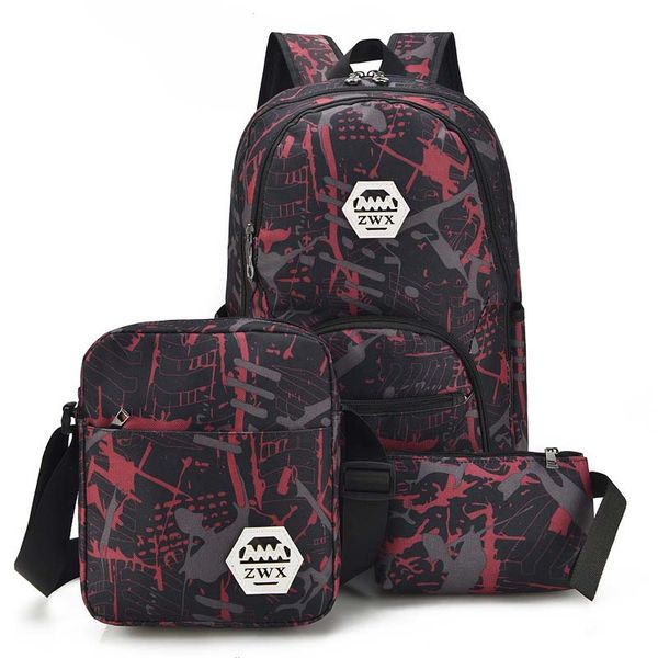 3pcs usb male backpack bag set red and blue high school bag for boys one shoulder big student book men school backpack women
3pcs usb male backpack bag set red and blue high school bag for boys one shoulder big student book men school backpack women