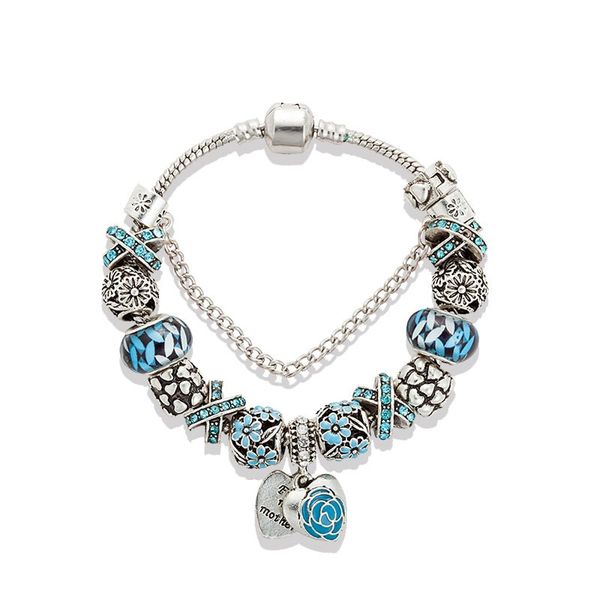 new charm peach heart pendant bracelet for pandora silver plated original box set luxury diy flower pendant beaded bracelet, Golden;silver
new charm peach heart pendant bracelet for pandora silver plated original box set luxury diy flower pendant beaded bracelet, Golden;silver