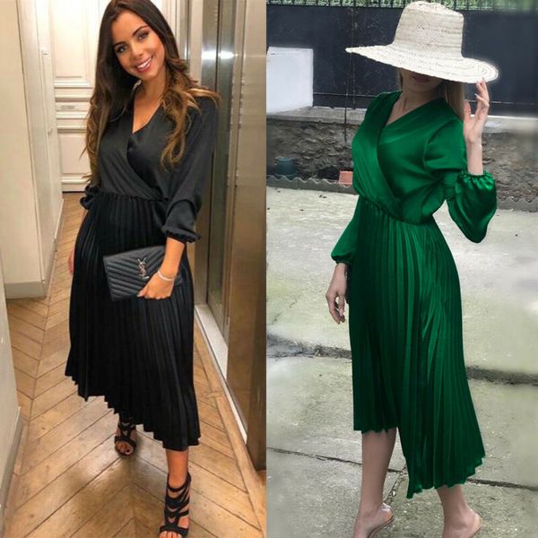 2019 new women's three quarter sleeve high low cocktail party dress maxi long dress party dresses robe femme, Black;gray
2019 new women's three quarter sleeve high low cocktail party dress maxi long dress party dresses robe femme, Black;gray