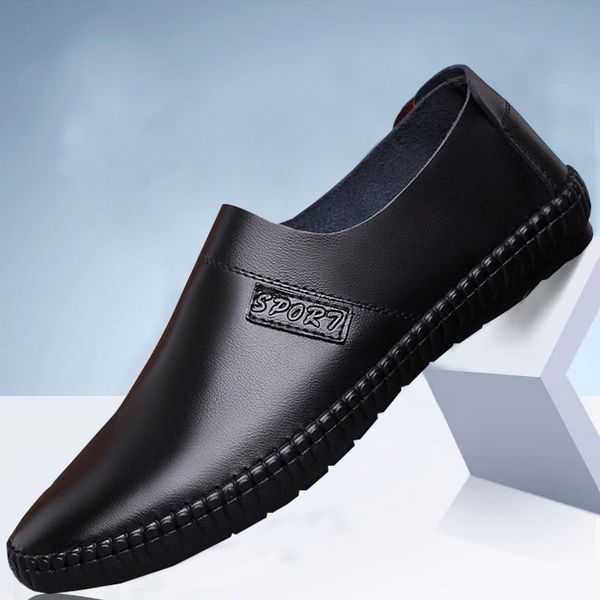 2019 newset men casual shoes fashion men shoes genuine leather men loafers moccasins slip on men's flats male driving shoes, Black
2019 newset men casual shoes fashion men shoes genuine leather men loafers moccasins slip on men's flats male driving shoes, Black