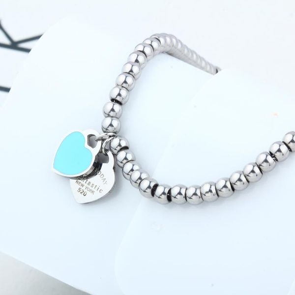4mm beads heart charm charm femme feminine friendship bracelet female stainless steel jewelry accessories bracelet, Black
4mm beads heart charm charm femme feminine friendship bracelet female stainless steel jewelry accessories bracelet, Black