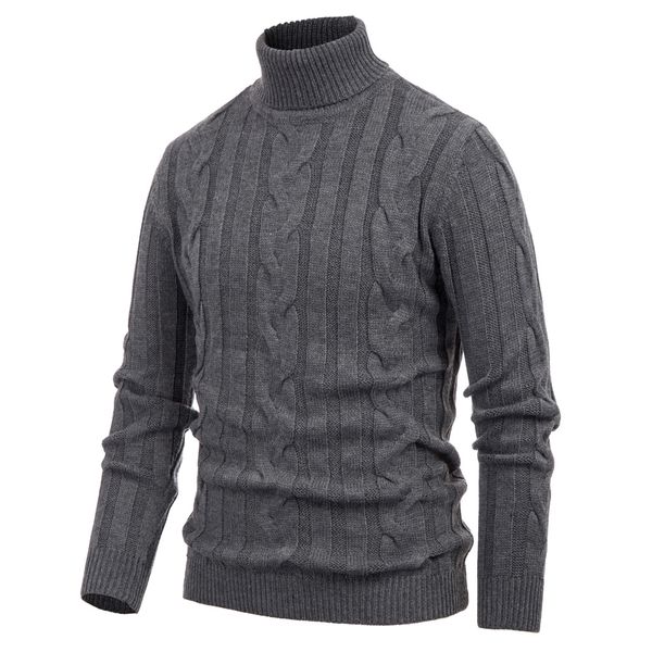 2019 new men casual knitting sweater long sleeve mens turtleneck loose solid button fit knitting sweater casual style clothing, White;black
2019 new men casual knitting sweater long sleeve mens turtleneck loose solid button fit knitting sweater casual style clothing, White;black