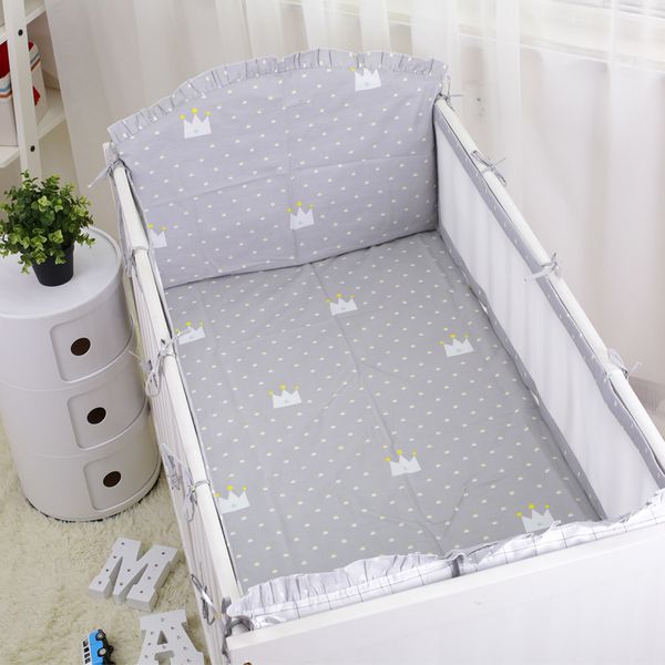 7pcs/set grey crowns summer crib bedding set newborns nursery bed linens cool 3d air mesh bed bumpers summer quilt sheet pillow
7pcs/set grey crowns summer crib bedding set newborns nursery bed linens cool 3d air mesh bed bumpers summer quilt sheet pillow