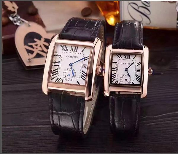famous love #13;cartier fashion watches men and women brand watch loves casual leather strap luxury quartz watch square watch 02, Slivery;brown
famous love #13;cartier fashion watches men and women brand watch loves casual leather strap luxury quartz watch square watch 02, Slivery;brown