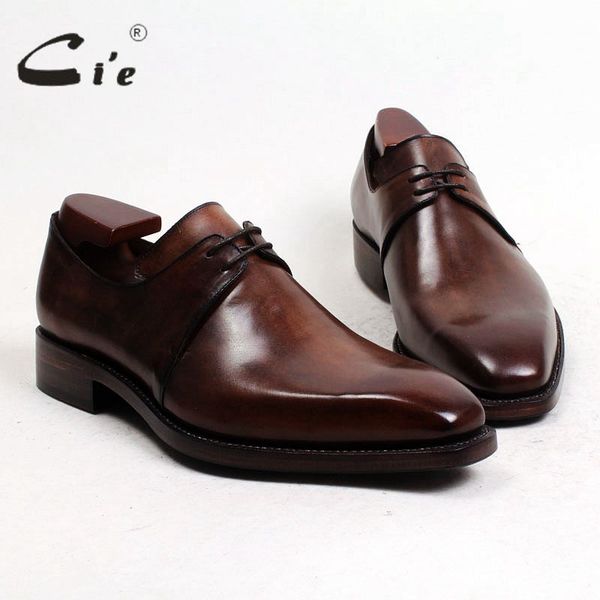 cie goodyear welted handmade calf leather men's dress/classic derby color light brown patina breathable shoe d141, Black
cie goodyear welted handmade calf leather men's dress/classic derby color light brown patina breathable shoe d141, Black