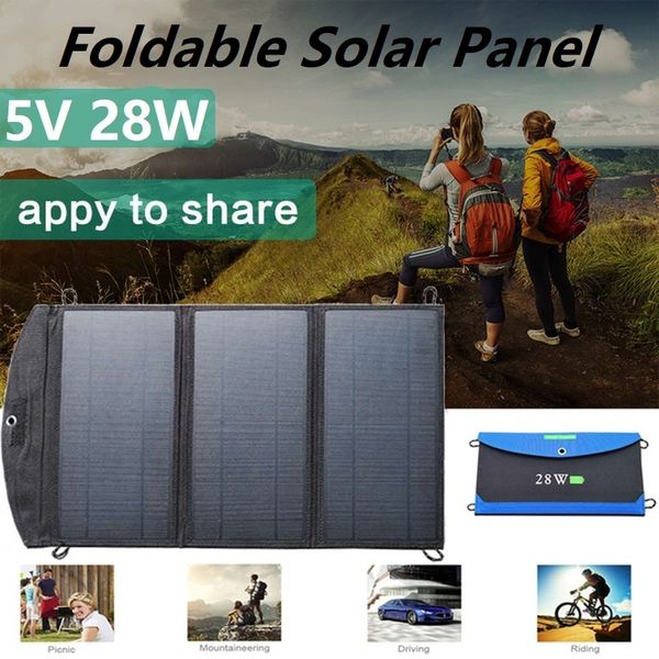 5v 28w outdoor emergency solar panels portable foldable waterproof dual usb solar panel charger power bank for phone battery
5v 28w outdoor emergency solar panels portable foldable waterproof dual usb solar panel charger power bank for phone battery