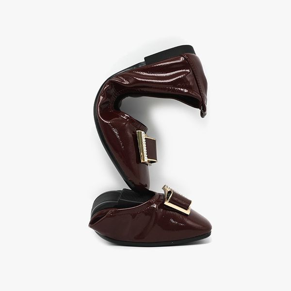 egg roll shoes women casual shoes 2020 flat square toe metal buckle soft outsole women flat singal, Black
egg roll shoes women casual shoes 2020 flat square toe metal buckle soft outsole women flat singal, Black