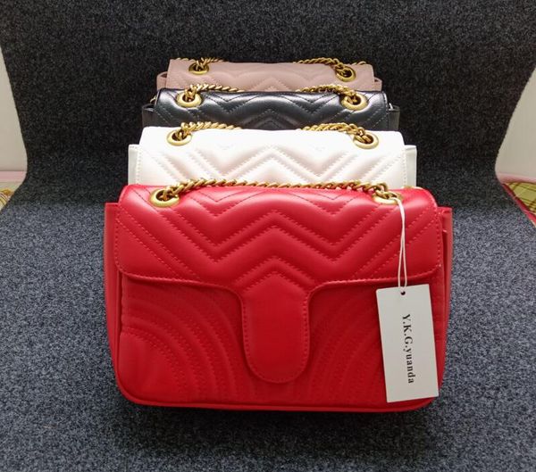 new designer marmont 26cm shoulder bags women chain crossbody bag pu leather handbags purse female message bag 5 colors #58
new designer marmont 26cm shoulder bags women chain crossbody bag pu leather handbags purse female message bag 5 colors #58