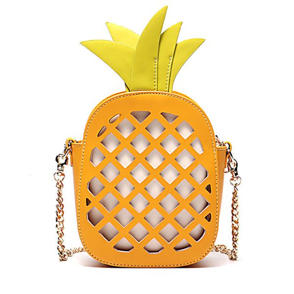 2019 new cute handbag women lovely pineapple bag genuine leather chain hollow out shoulder bag mini purse chain crossbody
2019 new cute handbag women lovely pineapple bag genuine leather chain hollow out shoulder bag mini purse chain crossbody