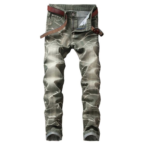 monerffi new men jeans 2018 spring slim fit casual straight jean red green color cotton classical jeans sell male trousers, Blue
monerffi new men jeans 2018 spring slim fit casual straight jean red green color cotton classical jeans sell male trousers, Blue