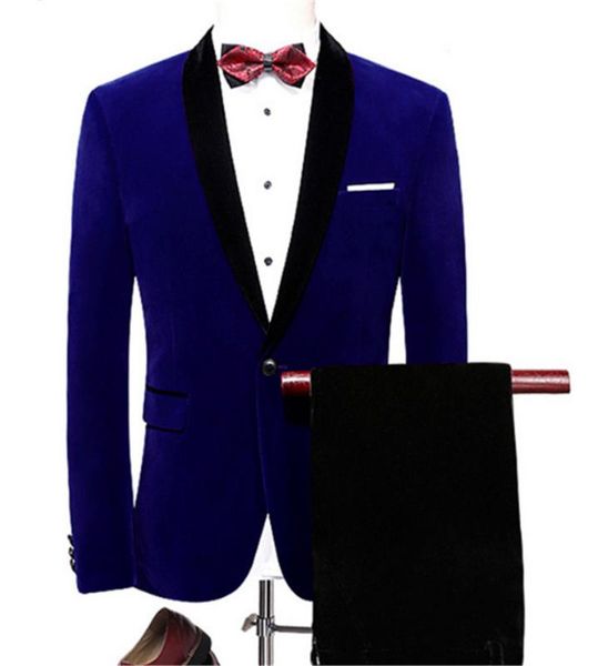 new fashion royal blue men suit set groom tuxedo mens wedding prom party dinner suits jacket with black pants 2pcs, White;black
new fashion royal blue men suit set groom tuxedo mens wedding prom party dinner suits jacket with black pants 2pcs, White;black