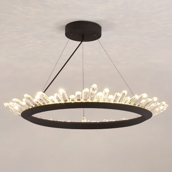 Modern Crystal Chandelier Contemporary Chandeliers Lamp for Bedroom Dining Room LED Black Lighting AC 110 V-260 V
Modern Crystal Chandelier Contemporary Chandeliers Lamp for Bedroom Dining Room LED Black Lighting AC 110 V-260 V