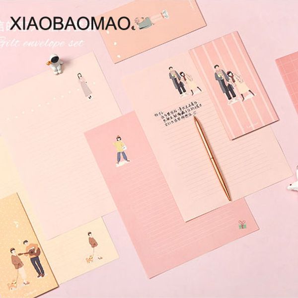 4set/lot 3 envelopes+6 letter papers cartoon animal unicorn cactus letter envelope set gift stationery
4set/lot 3 envelopes+6 letter papers cartoon animal unicorn cactus letter envelope set gift stationery