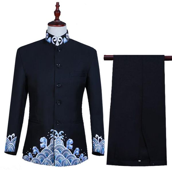 spray blazer men chinese tunic suit designs stage singers jacket mens clothes dance star style dress masculino homme, White;black
spray blazer men chinese tunic suit designs stage singers jacket mens clothes dance star style dress masculino homme, White;black