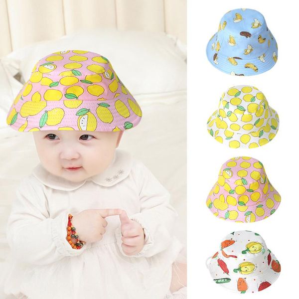 fruit prints summer baby hat cartoon children bucket hat causal outdoor boys girls panama sun beach cap, Yellow
fruit prints summer baby hat cartoon children bucket hat causal outdoor boys girls panama sun beach cap, Yellow