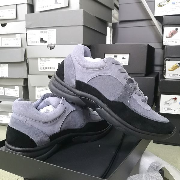 fashion men women sneakers genuine leather calfskin tennis shoes lace up runners trainers men shoes grey black platform sneakers
fashion men women sneakers genuine leather calfskin tennis shoes lace up runners trainers men shoes grey black platform sneakers