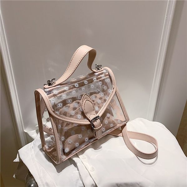 original design summer transparent bag 2020 popular new fashion joker messenger bag handbag
original design summer transparent bag 2020 popular new fashion joker messenger bag handbag