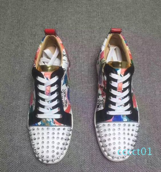 luxury men black graffiti fashion high red bottom casual shoes women lace up sneakers designer spring autumn flat
luxury men black graffiti fashion high red bottom casual shoes women lace up sneakers designer spring autumn flat