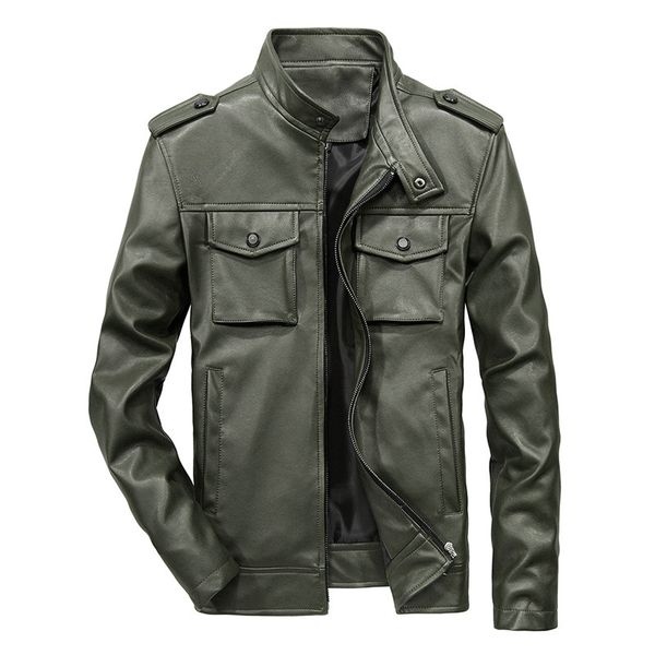 new men's spring autumn pu jackets motorcycle coats stand collar outerwear slim fit male leather coat brand clothing m-6xl,1525, Black
new men's spring autumn pu jackets motorcycle coats stand collar outerwear slim fit male leather coat brand clothing m-6xl,1525, Black