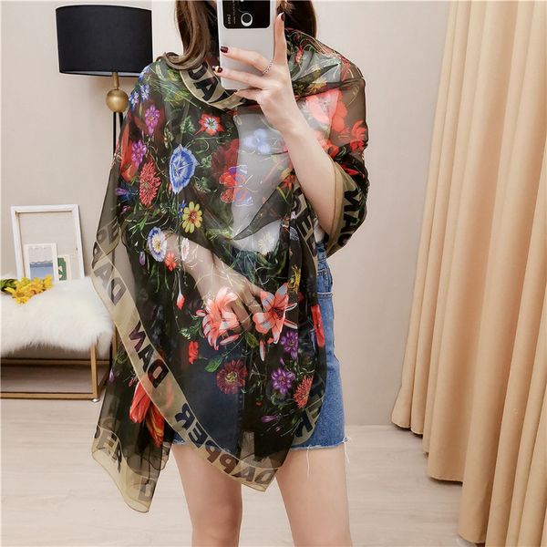 spring and autumn scarf female flowers letters long section of korean shawl scarves sunscreen excellent soft sophie resort beach towe 43, Blue;gray
spring and autumn scarf female flowers letters long section of korean shawl scarves sunscreen excellent soft sophie resort beach towe 43, Blue;gray
