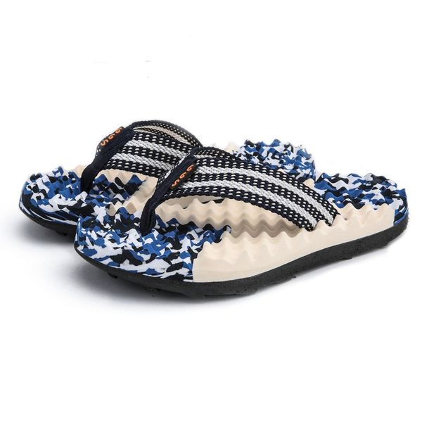 2019 new flip flops men outdoor casual cool slippers male stripe flat bath, Black
2019 new flip flops men outdoor casual cool slippers male stripe flat bath, Black