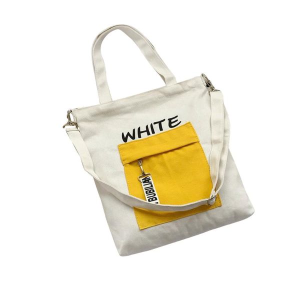 women letter printed canvas messenger bag soft handle detachable strap large capacity handbag casual style shoulder bags
women letter printed canvas messenger bag soft handle detachable strap large capacity handbag casual style shoulder bags